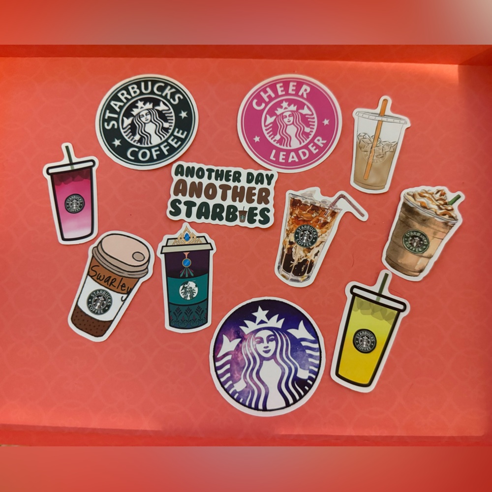 Coffee lovers Colorful Sticker Collection